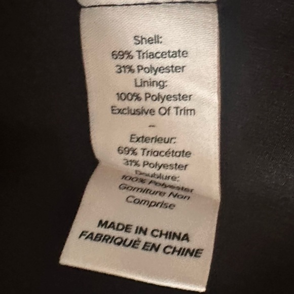 Cinq à Sept Eden Crystal-Embellished A-Line Crepe Cocktail Black Tie Midi Dress - Picture 11 of 12